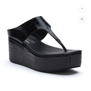 Matisse Coconut Wedge Thong Sandal..